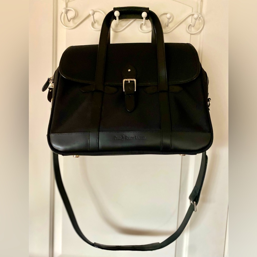 Polo by Ralph Lauren Black Satchel Bag